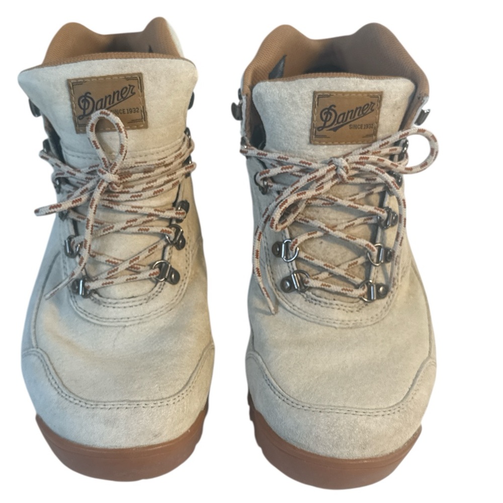 Danner Men's Beige and Brown Lace-Up Boots